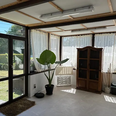 Bedroom With Extension On Veranda * Yvoir